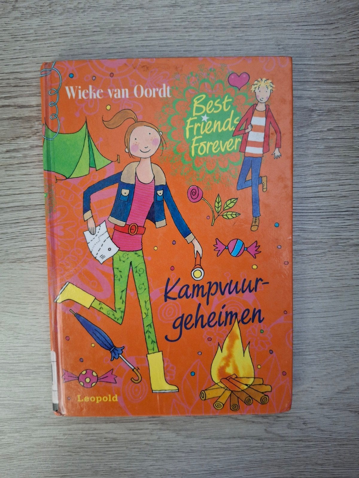 Best friends forever kampvuur-geheimen Wieke van Oordt, Ophalen of Verzenden, Gelezen, Wieke van Oordt, Fictie