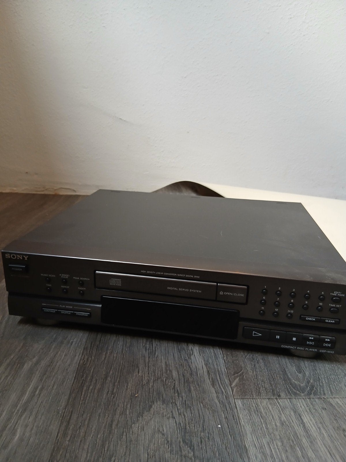 Sony CD-speler CDP-M43, Audio, Tv en Foto, Cd-spelers, Ophalen, Gebruikt, Sony