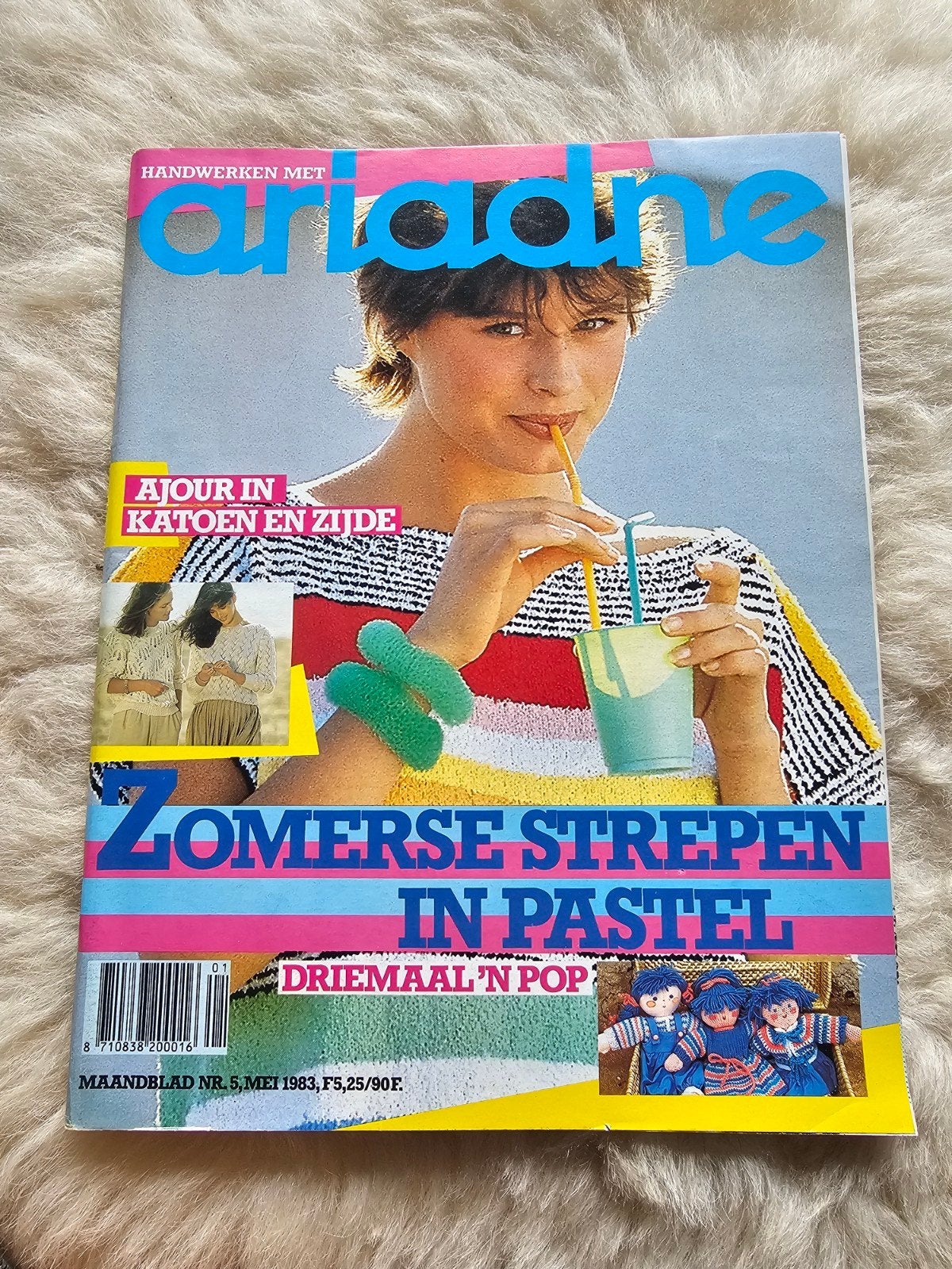 Vintage handwerk tijdschrift Ariadne Nr 5. 1983, Ophalen of Verzenden, Gebruikt, Vrouw, Overige merken