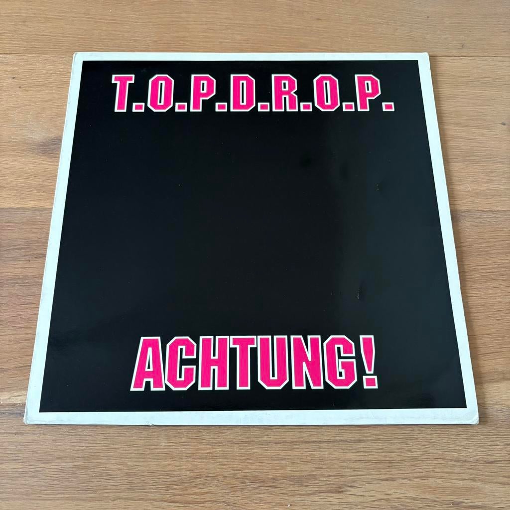 T.O.P.D.R.O.P. - Achtung | Rave Records | Hardcore Gabber, Cd's en Dvd's, Ophalen of Verzenden, Zo goed als nieuw, 12 inch
