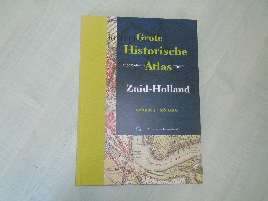 grote historische atlas zuid-holland, Ophalen of Verzenden, Zo goed als nieuw