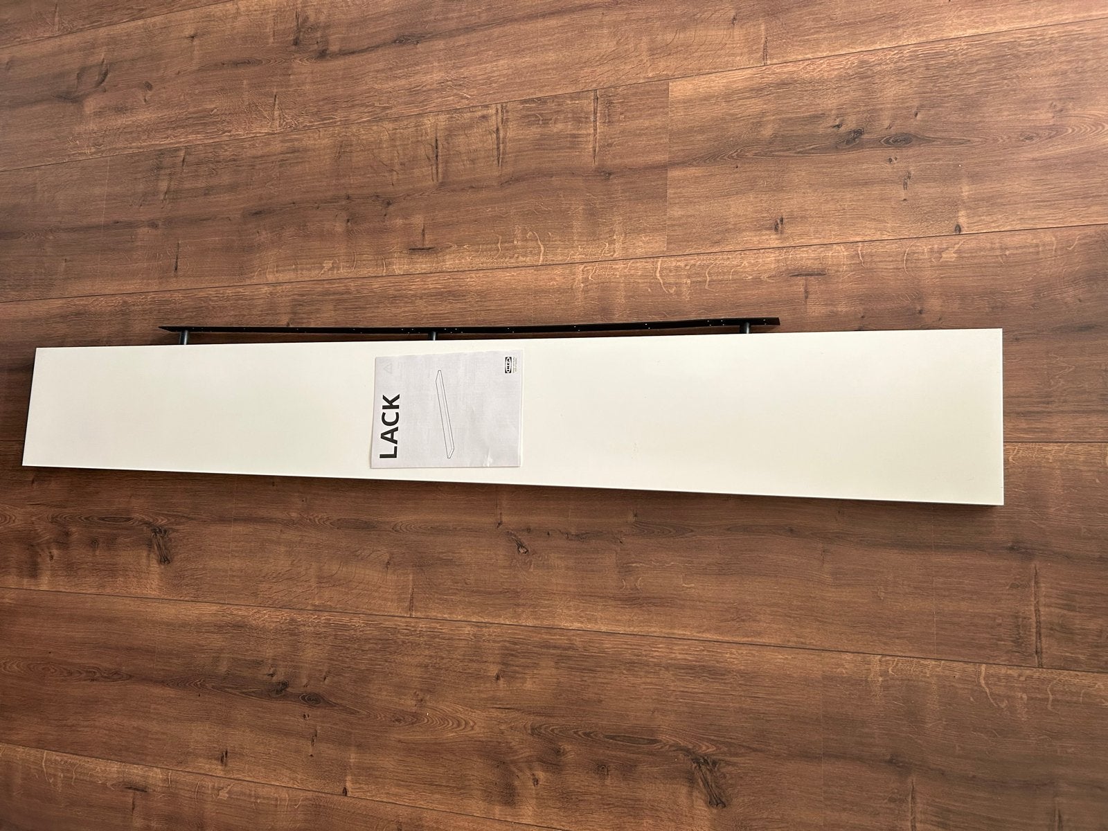2x IKEA LACK wandplank wit, Ophalen, Zo goed als nieuw