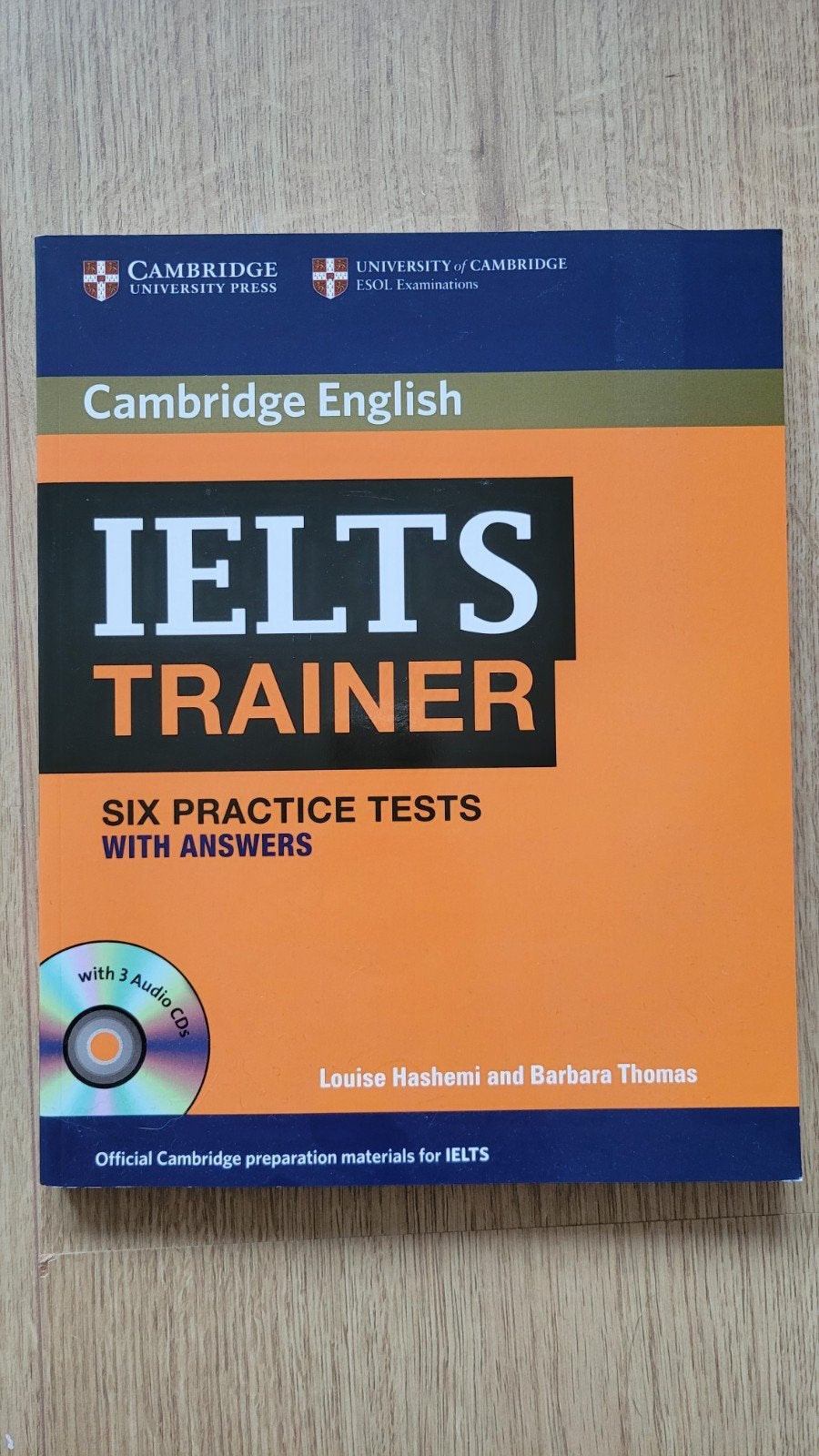 Cambridge English IELTS Trainer met 3 Audio CD's, Boeken, Ophalen, Non-fictie, Louise Hashemi en Barbara Thomas, Zo goed als nieuw