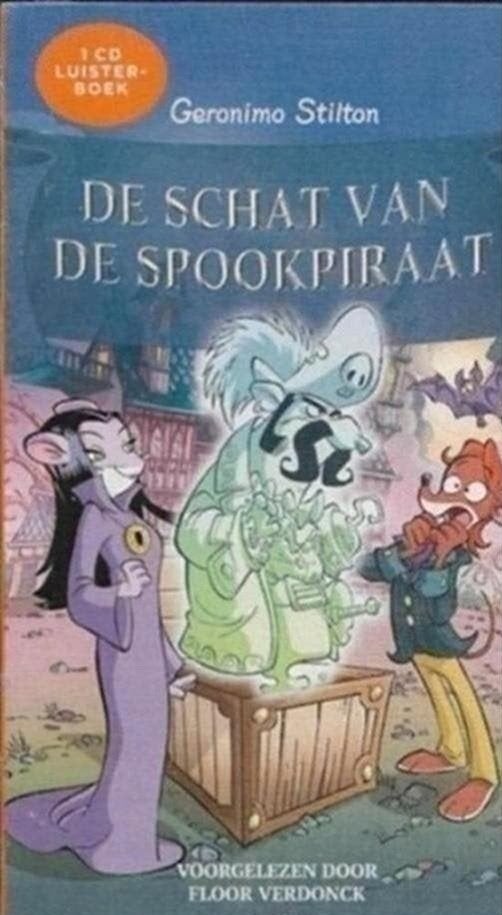 Geronimo Stilton De schat van de spookGeronimo Stilton De sc, Boeken, Luisterboeken, Cd, Volwassene, Ophalen of Verzenden