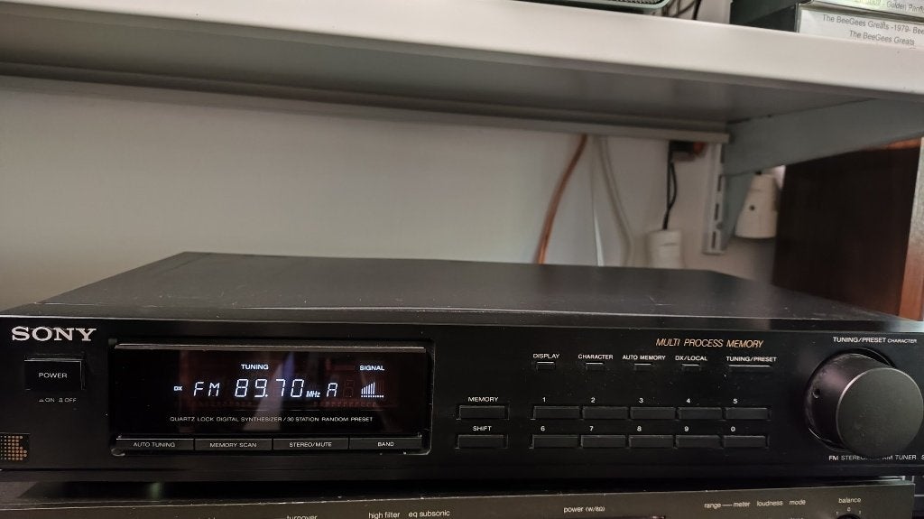 Sony tuner ST S-310, Ophalen, Gebruikt
