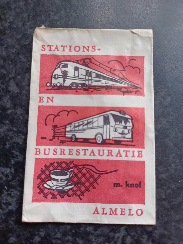 Suikerzakje Almelo Stations en busrestauratie, Verzamelen, Ophalen, Nederland