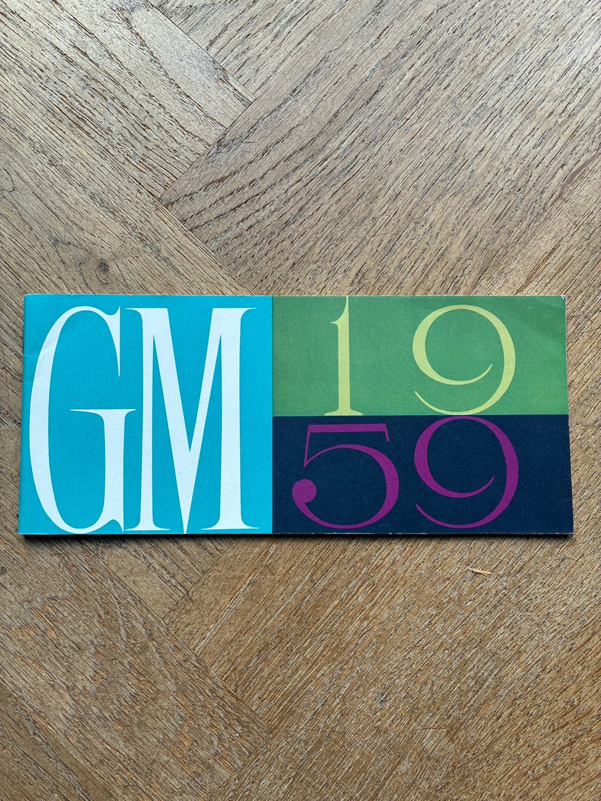 1959 GM brochure oa Chevrolet Buick Cadillac, Verzenden, Gelezen, Chevrolet