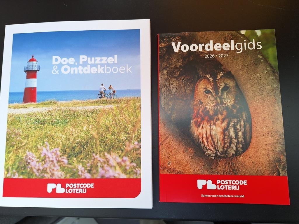 Postcode Loterij Voordeelgids& ontdekboek, Ophalen of Verzenden