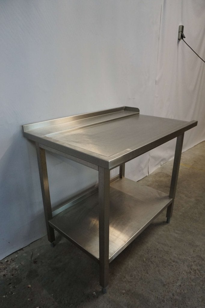 RVS aanvoertafel afvoertafel tafel werktafel, Zakelijke goederen, Gebruikt, RVS Meubilair, Niet ingevuld, Niet ingevuld