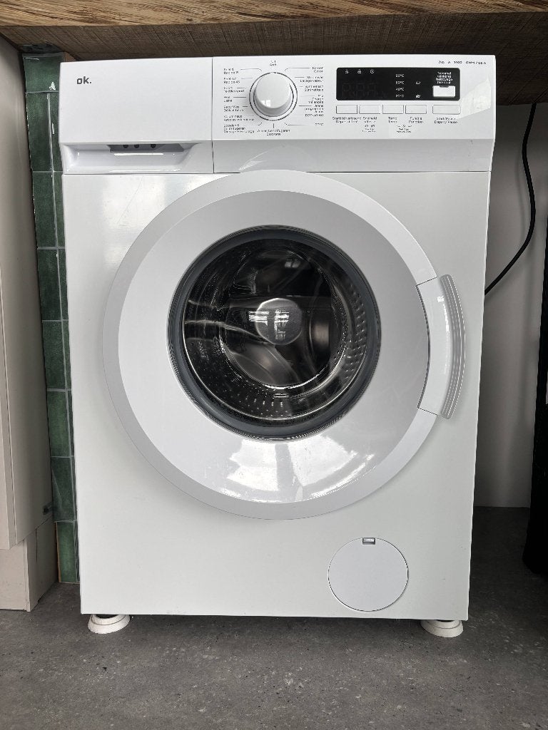 Wasmachine OK. OWM 7126, Witgoed en Apparatuur, Wasmachines, Ophalen, Minder dan 85 cm, Zo goed als nieuw, 1200 tot 1600 toeren