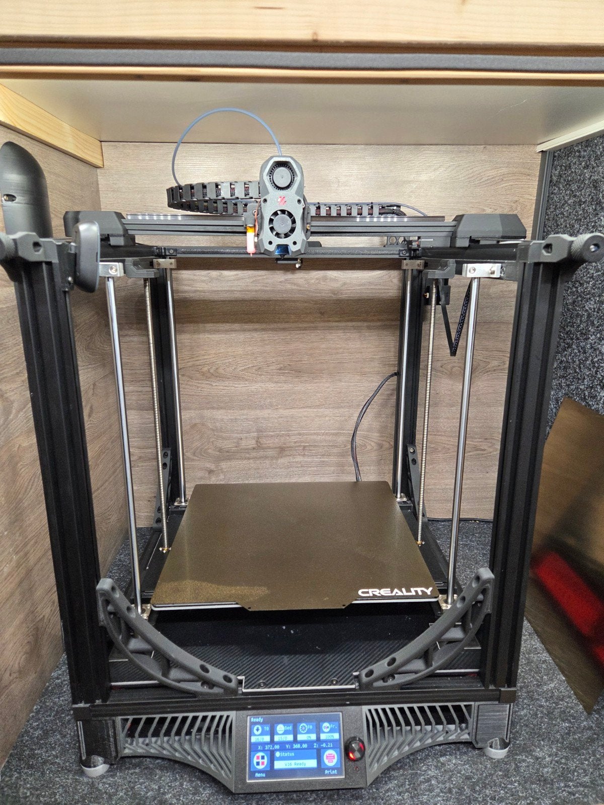 Custom Ender Plus pro linear rail, Ophalen of Verzenden, Ingebouwde Wi-Fi, Zo goed als nieuw, Filament