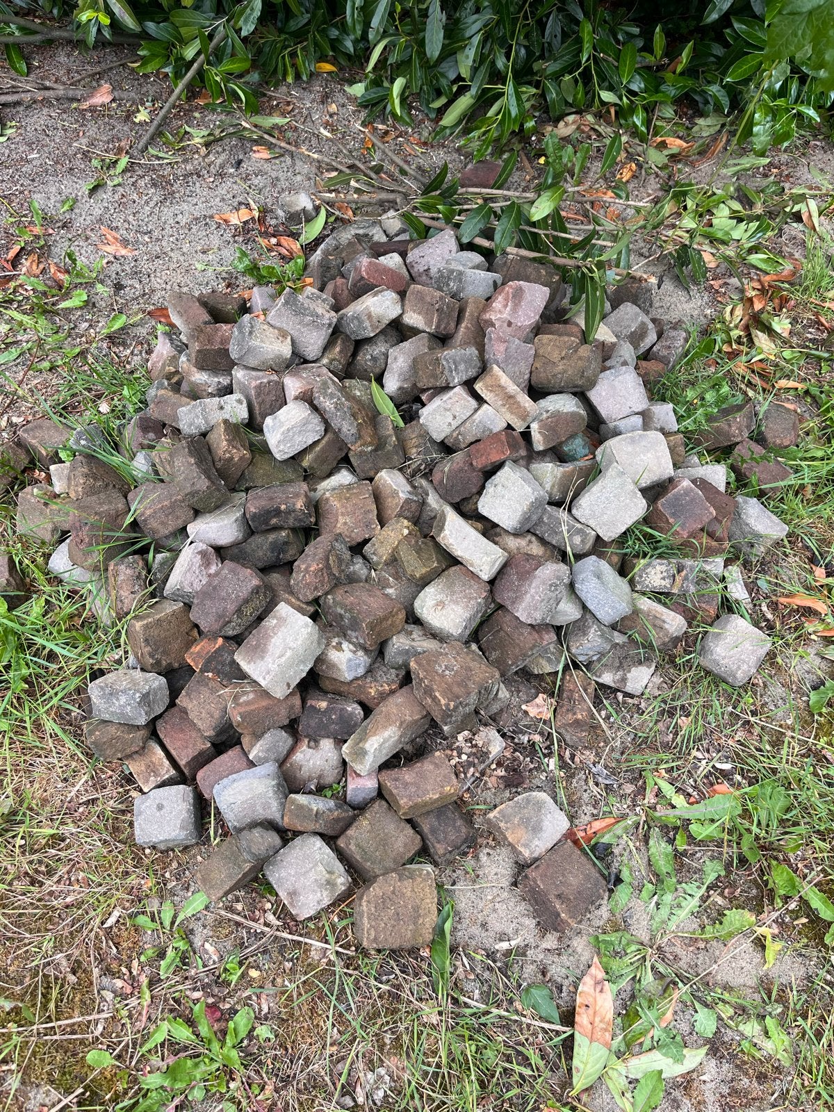 Oude Waaltjes - Gebruikte Bestrating, Doe-het-zelf en Verbouw, Ophalen, Overige materialen, Gebruikt, Minder dan 20 cm