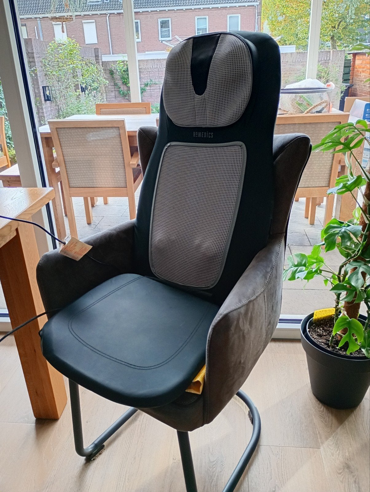 Homedics shiatsu infrarood massage voor stoel, Sport en Fitness, Massageproducten, Ophalen, Massagestoel of Kussen