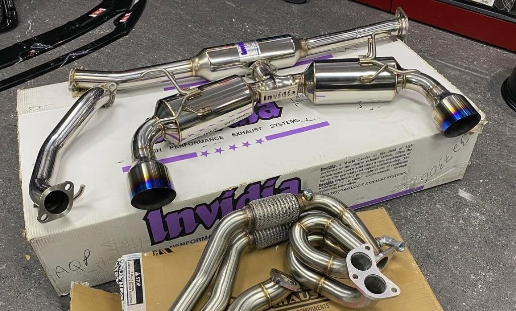 Invidia N2 catback uitlaatsysteem - Toyota GT86 Subaru BRZ, Auto diversen, Tuning en Styling, Ophalen of Verzenden