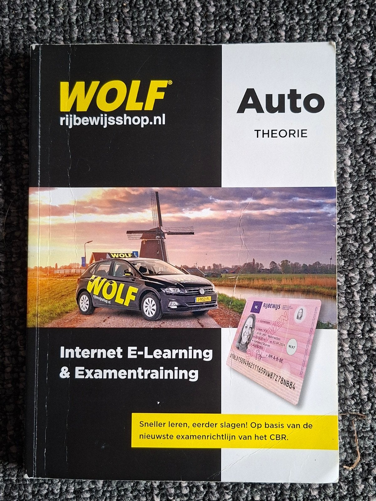 Wolf Auto Theorieboek - Zo goed als nieuw, Ophalen of Verzenden, Zo goed als nieuw