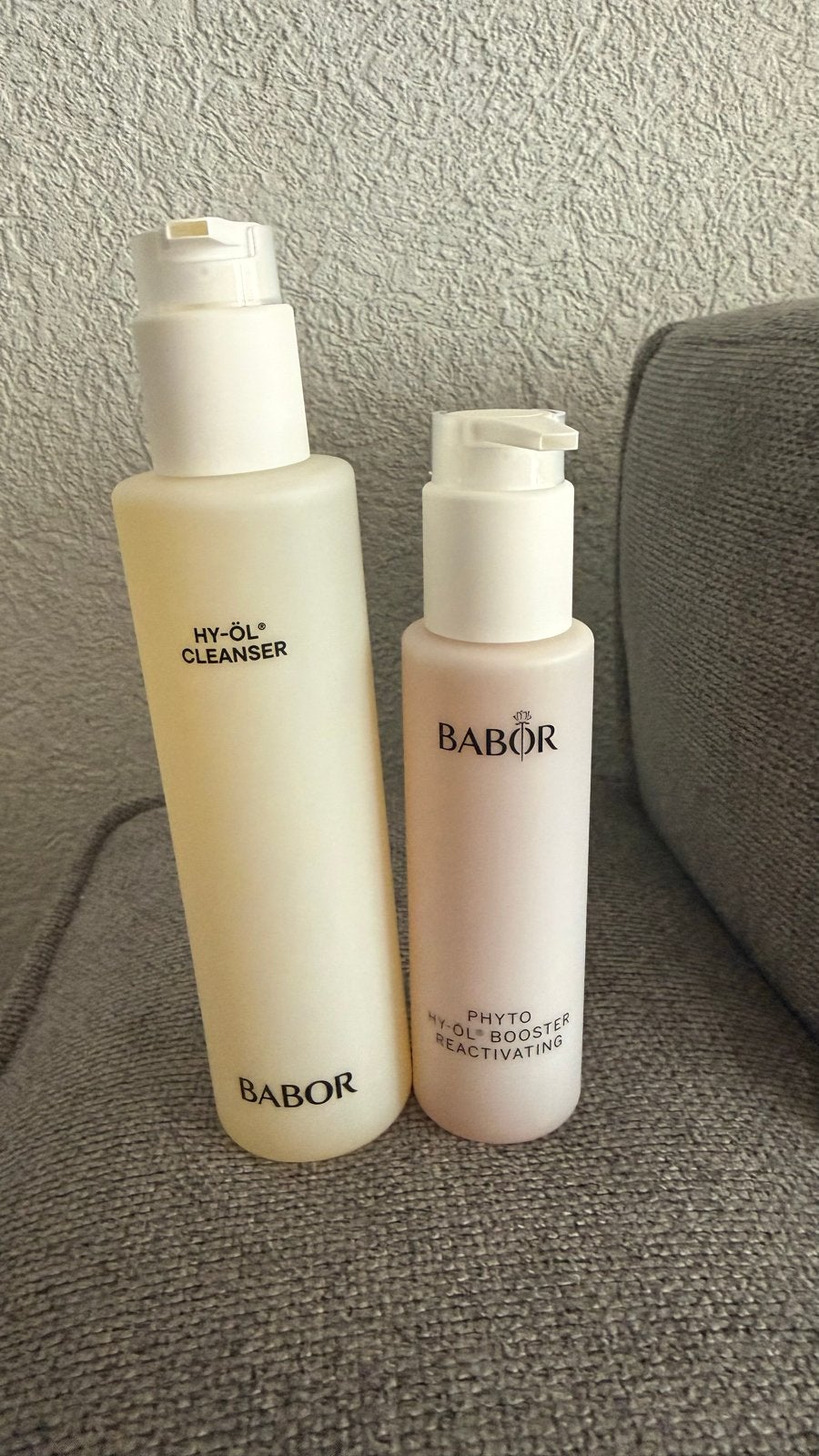 Babor Huidverzorgingsset: HY-ÖL Cleanser, Phyto Booster & Pe, Ophalen of Verzenden, Nieuw, Gehele gezicht, Reiniging