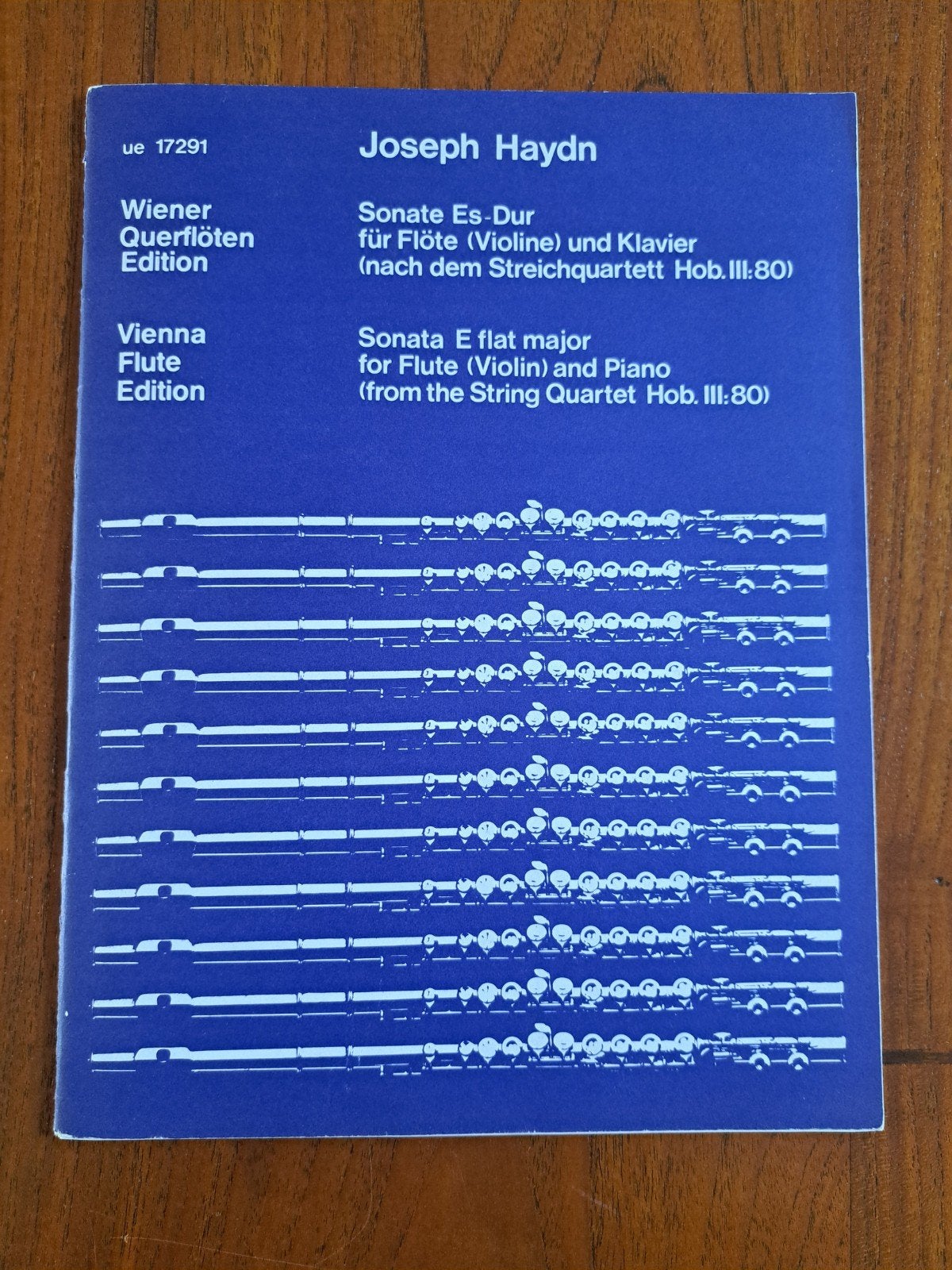 J.Haydn Sonate Es-Dur Fluit en Piano, Ophalen of Verzenden, Nieuw