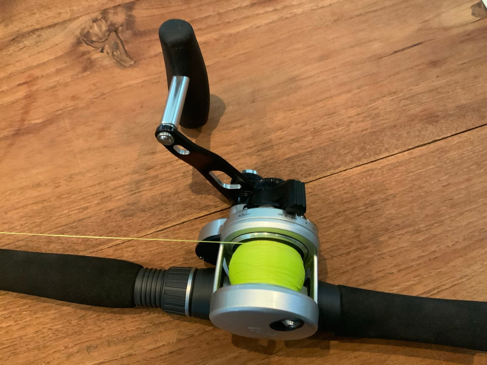 Penn Werphengel met reel - Zo goed als nieuw, Ophalen, Zo goed als nieuw, Complete hengel