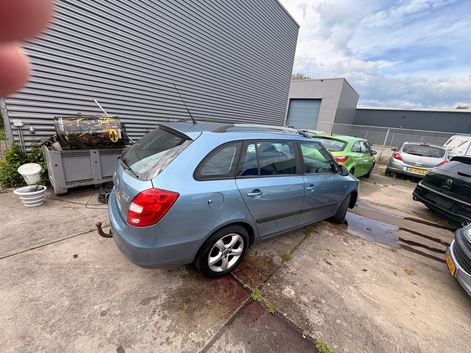 Skoda Fabia Combi 1.2 TDI GreenLine 2011 blauw, Voorwielaandrijving, 450 kg, 1199 cc, Blauw