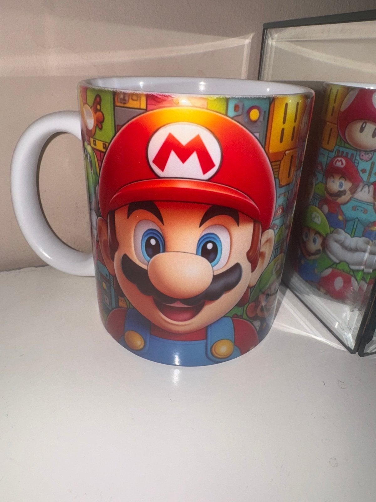 Nieuwe Super Mario Bros mok, Keramiek, Nieuw, Overige stijlen, Mok