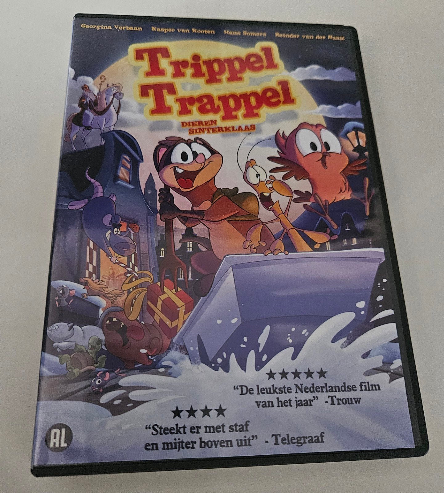 DVD TRIPPEL TRAPPEL, Ophalen of Verzenden, Zo goed als nieuw