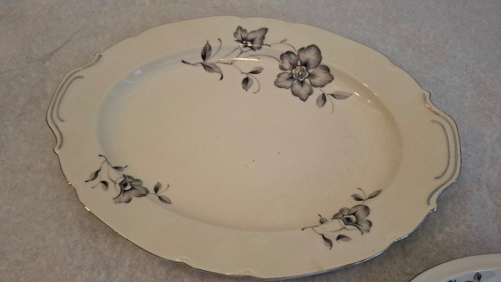 Antiek Art-Deco schaal (22x31cm), Ophalen