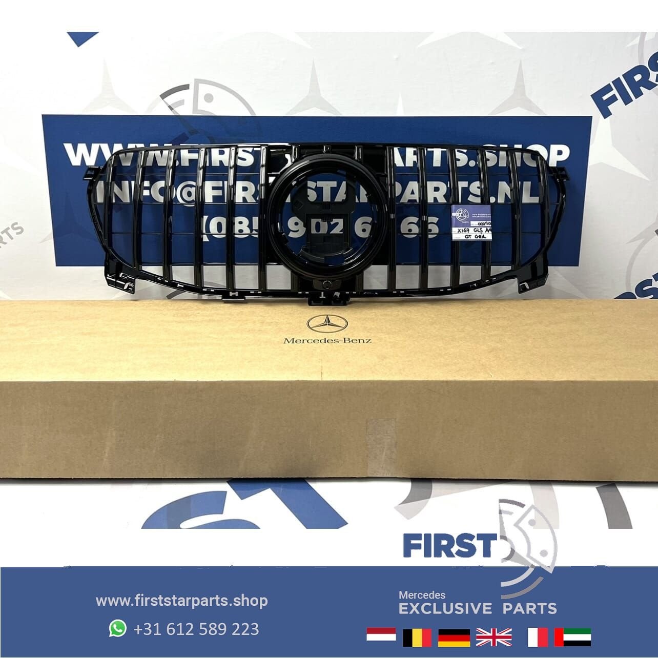 W167 X167 GLS 63 AMG GT GRIL 2019-2025 PANAMERICANA GRILLE V, Gebruikt, -, Ophalen of Verzenden, -