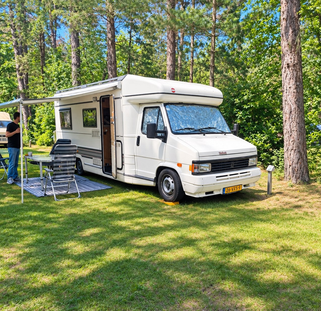 Burstner camper 2.5 turbo met stuurbekrachtiging, Particulier, Tot en met 4, Half-integraal