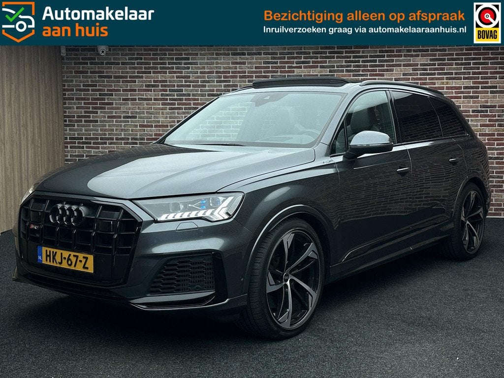 Audi SQ7 4.0 TDI SQ7 quattro 7p Head Panorama Bang&Olufsen L, Automaat, SQ7, 435 pk, Gebruikt