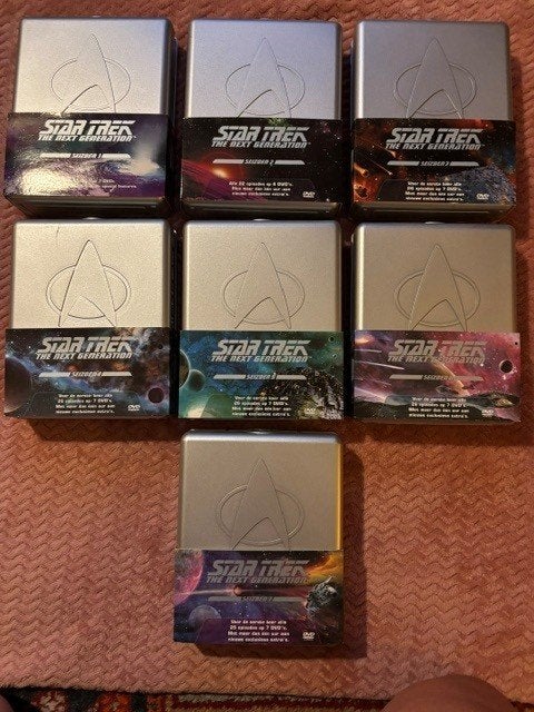 Star Trek: The Next Generation - Complete Serie (DVD), Cd's en Dvd's, Engels, Nederlands, Ophalen of Verzenden, Zo goed als nieuw
