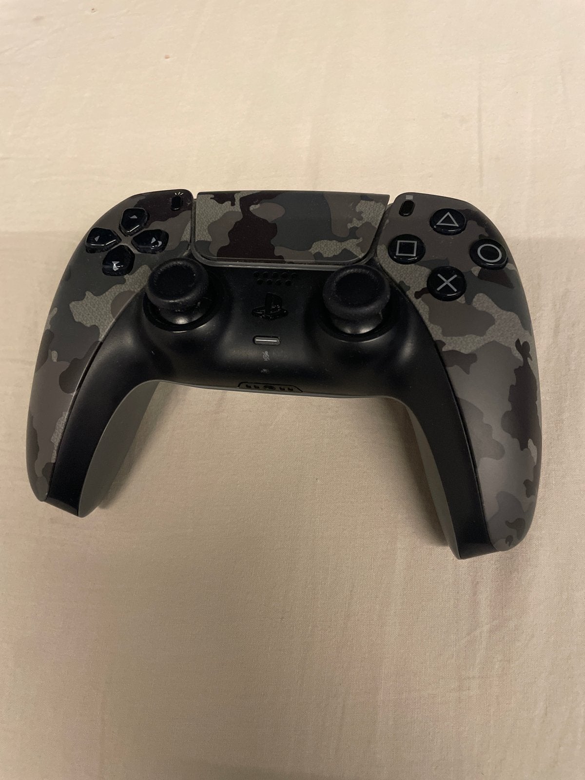 Sony DualSense PS5 Controller - Camouflage zo goed als nieuw, PlayStation 5, Ophalen of Verzenden, Zo goed als nieuw, Controller
