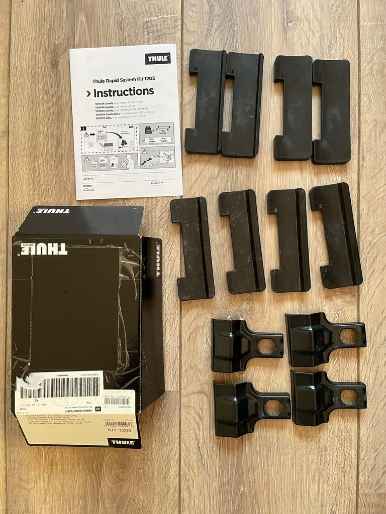 Thule Rapid System Kit 1205 Toyota Corolla (2000-2006), Ophalen of Verzenden, Gebruikt