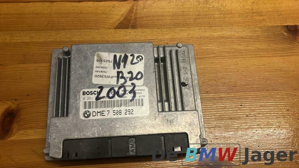 DME module bosch BMW 3-serie E46 N42B20 12147508292, Gebruikt, Ophalen of Verzenden, BMW, BMW