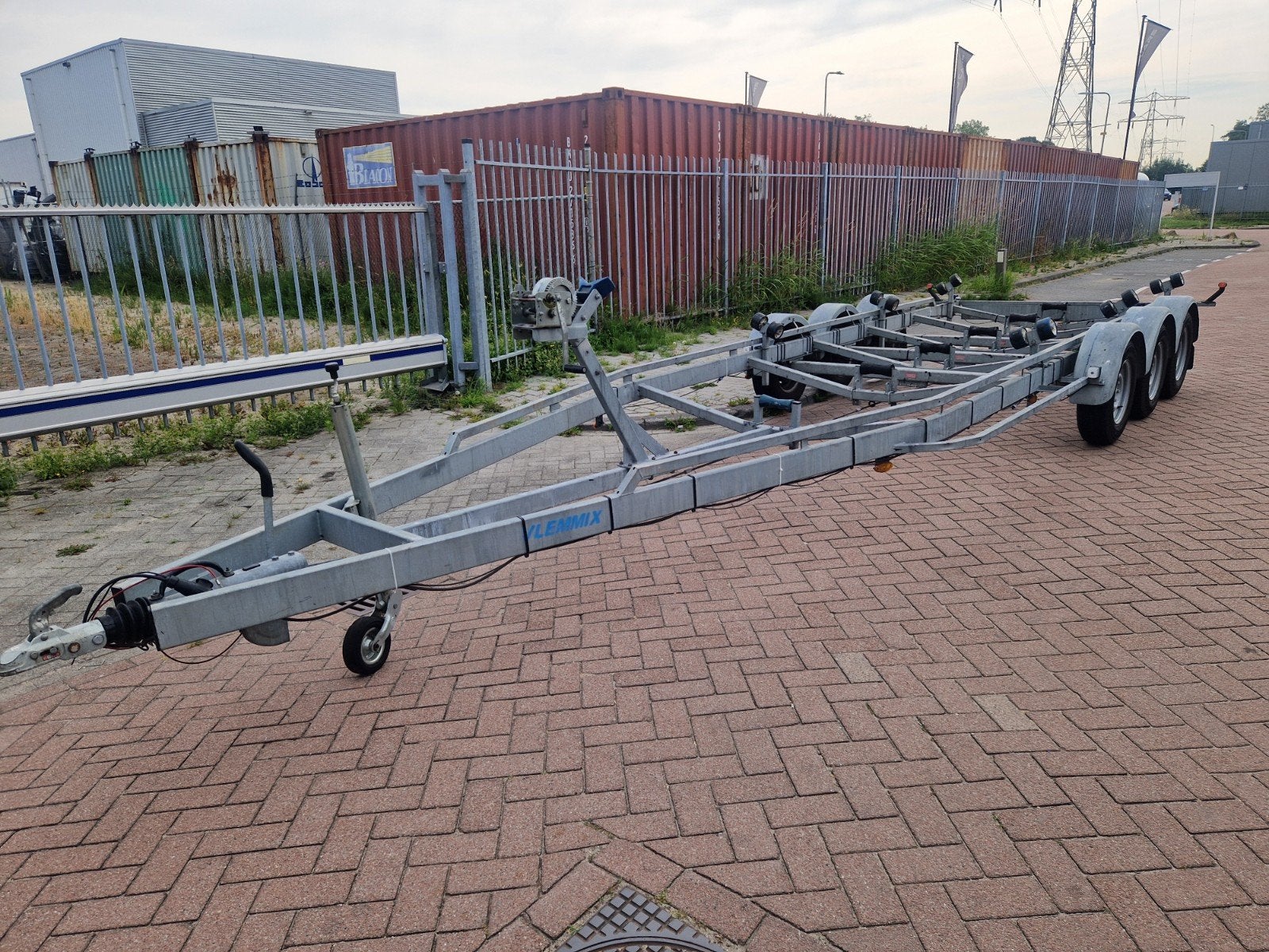 Vlemmix 3500/840  3x 1800KG assen direct beschikbaar  !!!, Gebruikt, 6 tot 9 meter, Overige typen, Ophalen of Verzenden