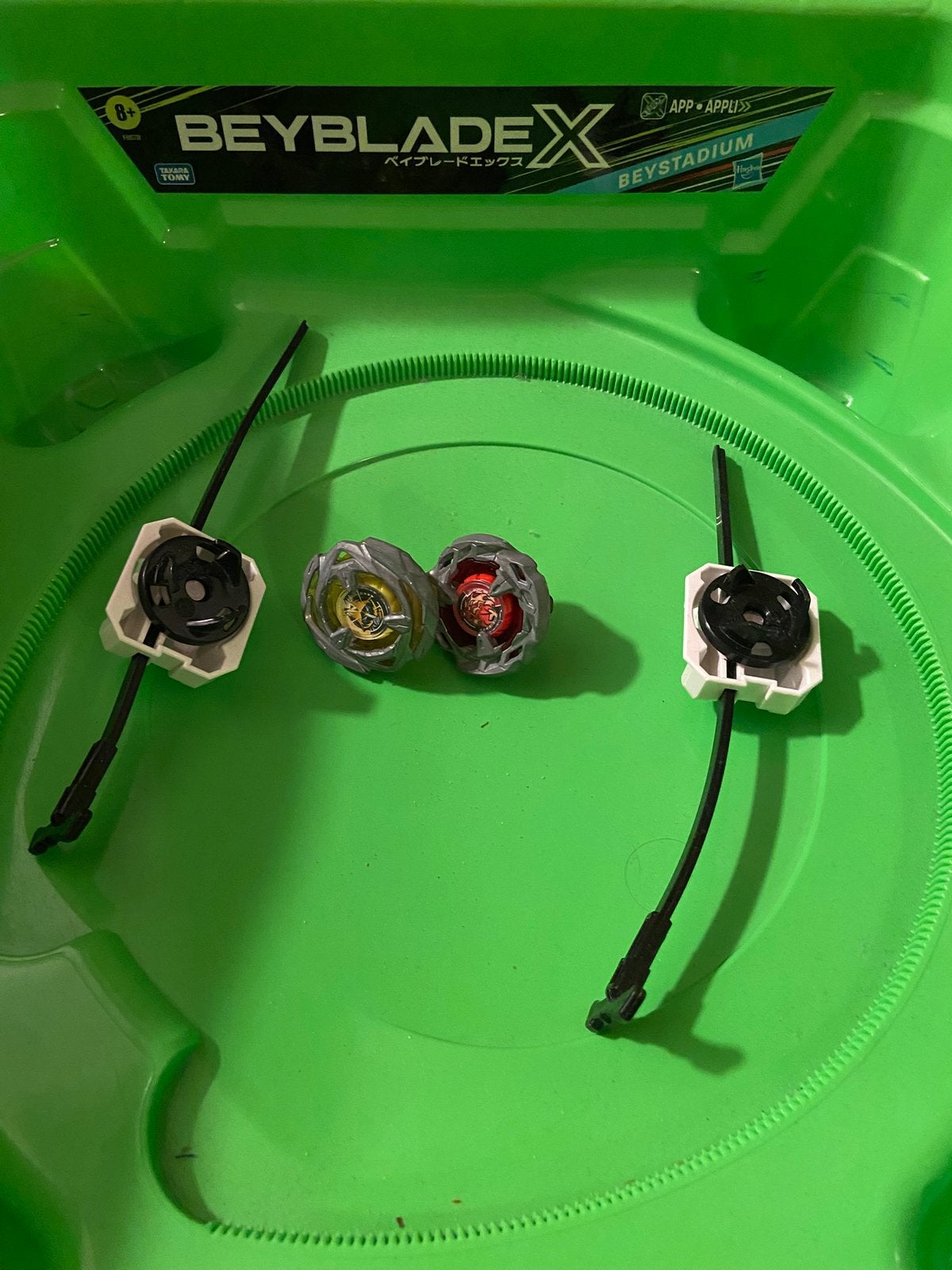 Beyblade X, Ophalen, Gebruikt