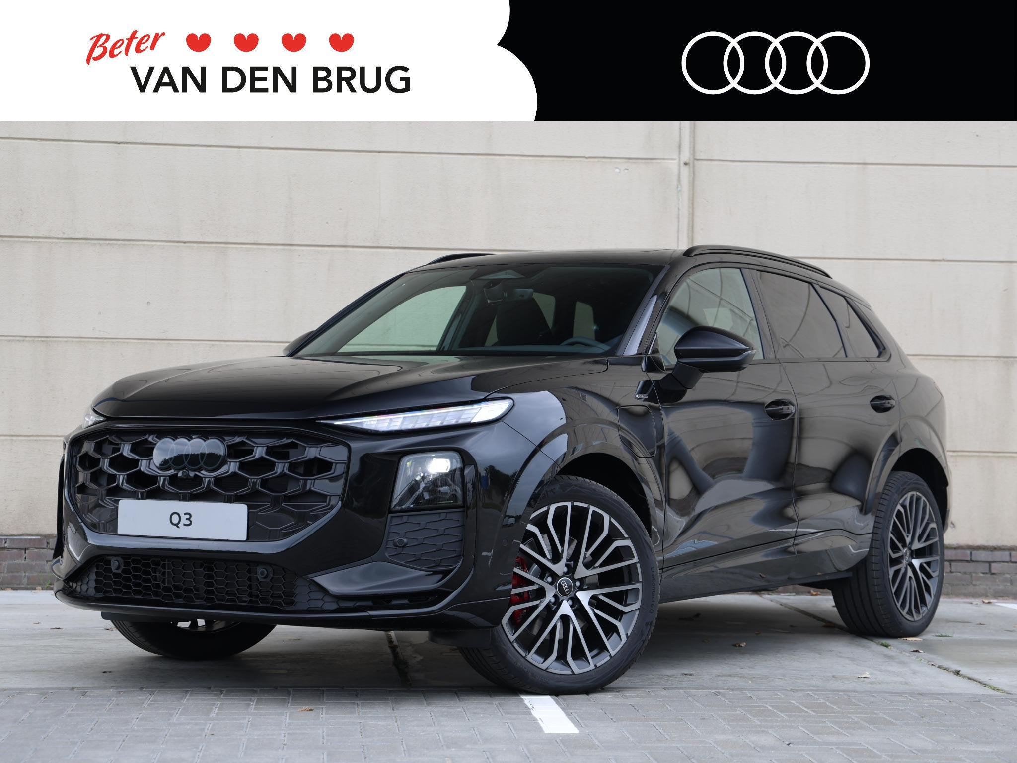 Audi Q3 S edition e-hybrid 272 PK | Optiek zwart | Trekhaak|, Auto's, Audi, 1800 kg, 1498 cc, 4 cilinders, 150 min