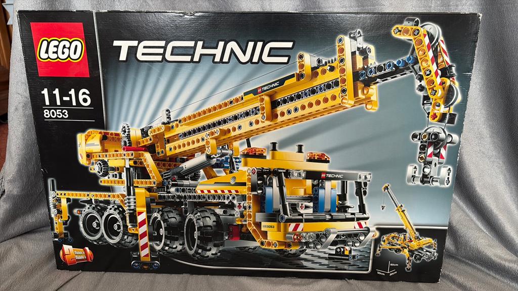 Lego Technic 8053 Mobile Crane, Ophalen, Lego, Nieuw, Complete set