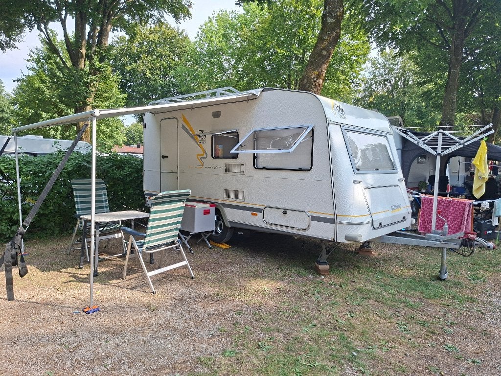 Complete Knaus As Good As Gold II 400 TMF, Vast bed, Treinzit, Particulier, 4 tot 5 meter