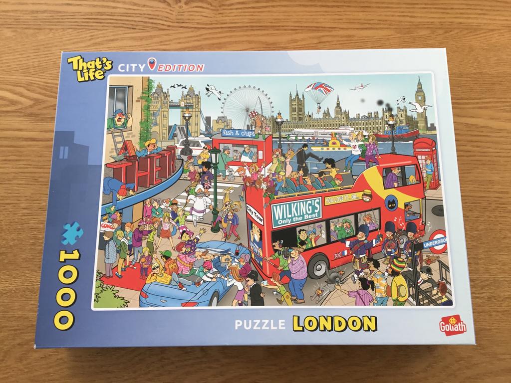 That’s life puzzel - London - 1000 stukjes, Ophalen, 500 t/m 1500 stukjes, Zo goed als nieuw