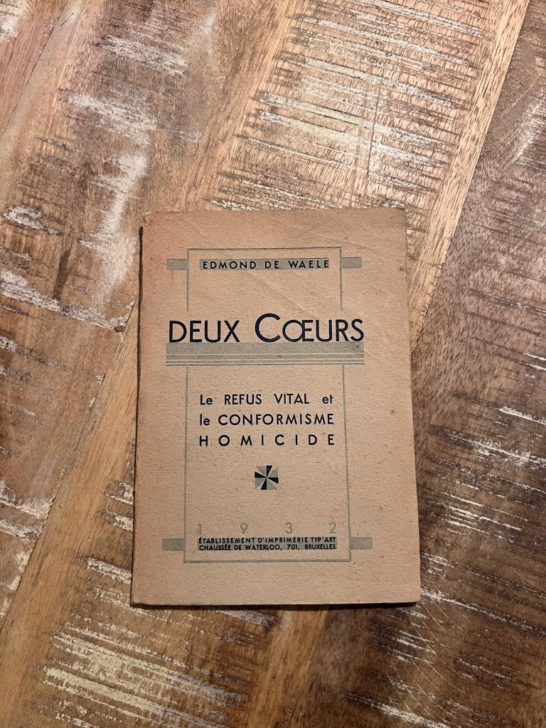 Deux Coeurs - Edmond De Waele, Ophalen of Verzenden, Edmond De Waele