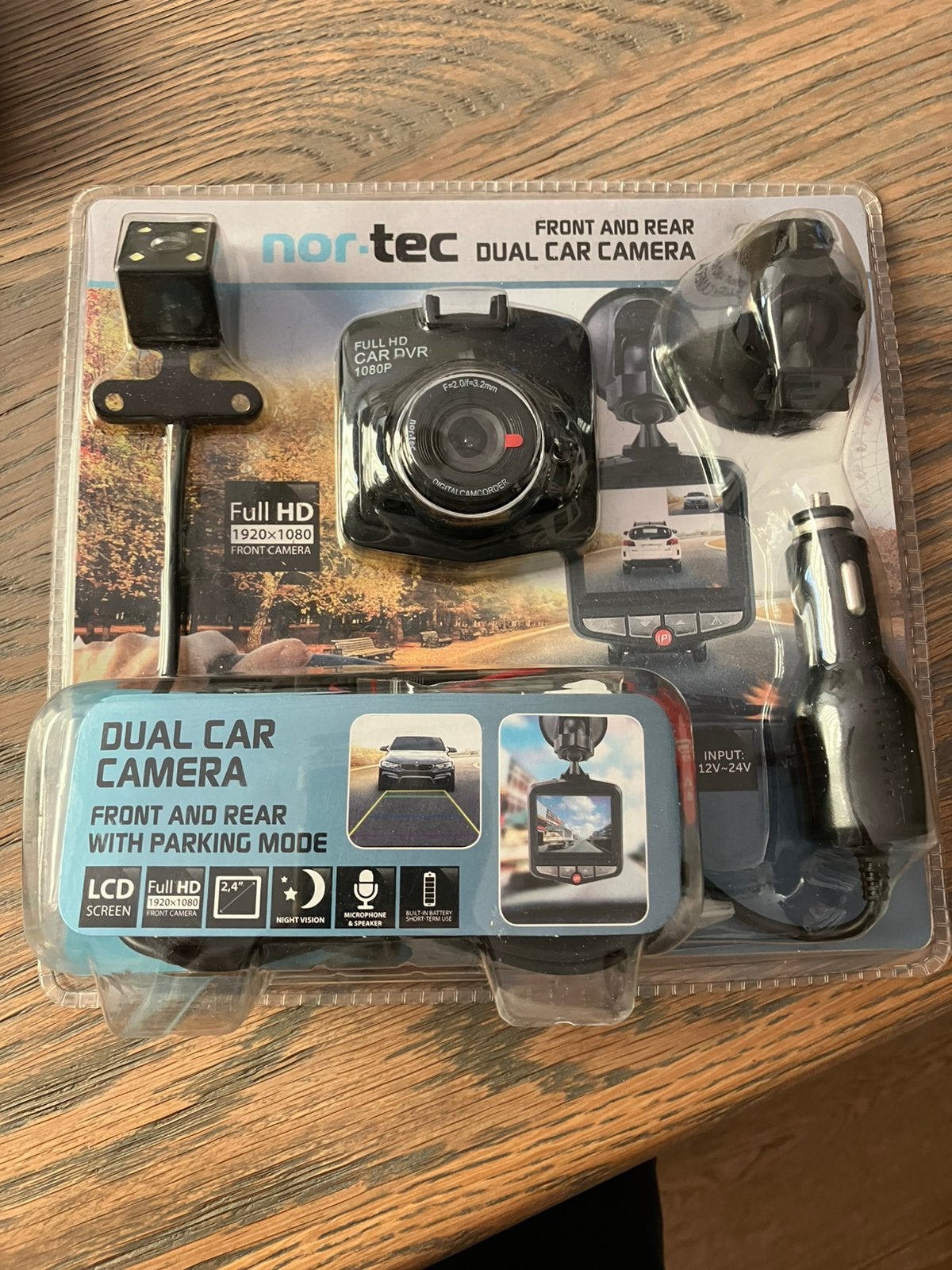 nor-tec dual car camera (nog in de verpakking), Ophalen, Nieuw