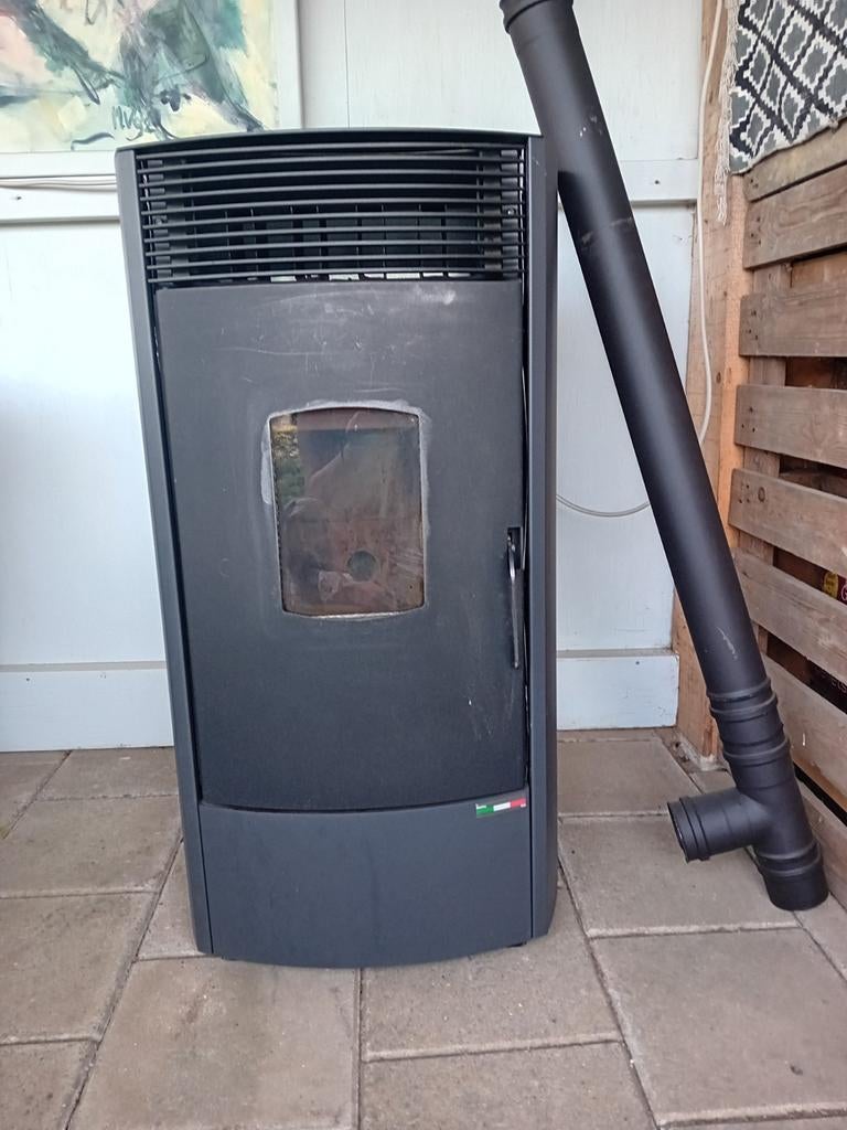 Pelletkachel Mondena 12 KW, Ophalen, Gebruikt, Overige brandstoffen, Pelletkachel
