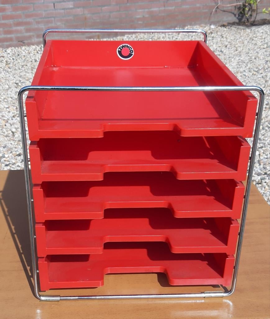 Design organizer jaren 70 prof Dittert, Ophalen