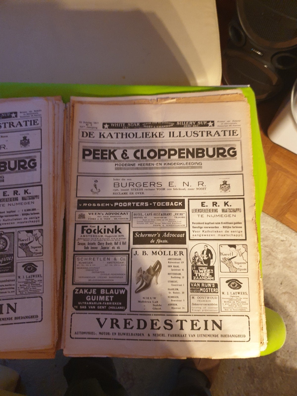 De katholieke Illustratie van 1917/1918 !, Verzamelen, Tijdschriften, Kranten en Knipsels, Ophalen of Verzenden, Voor 1920, Tijdschrift