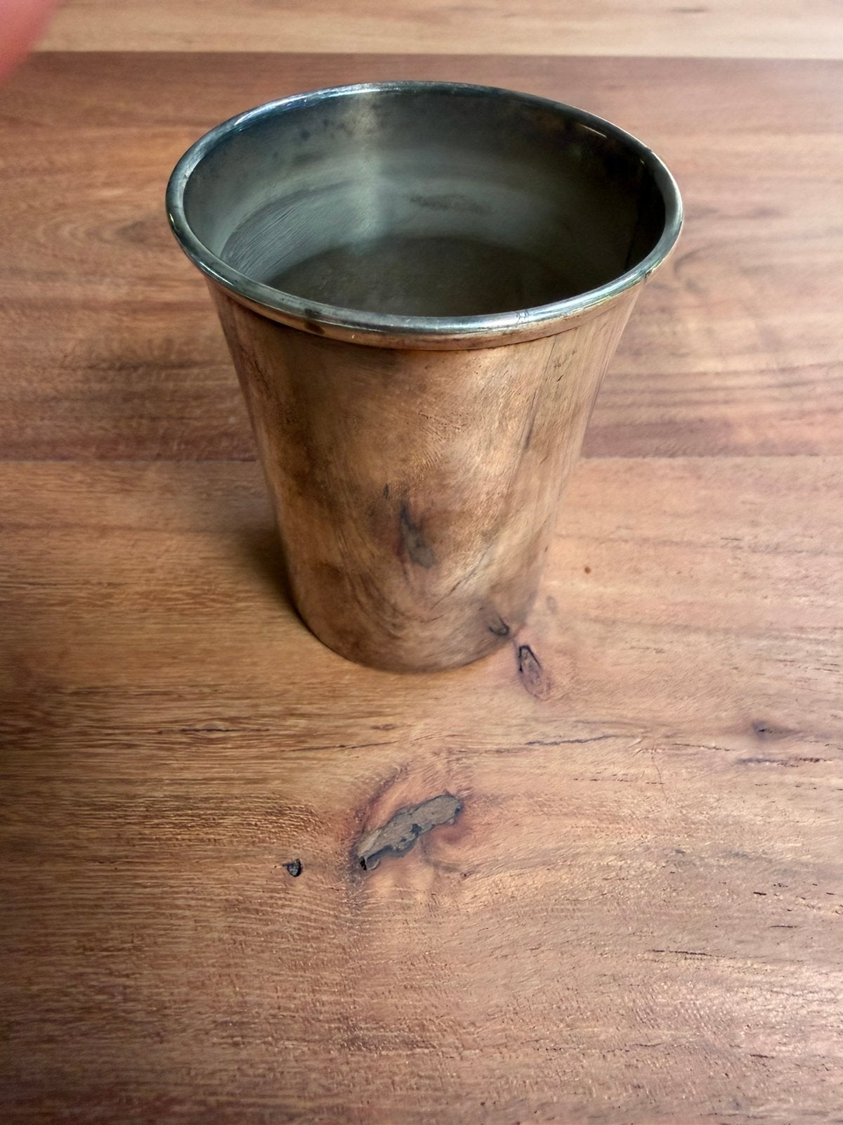 Keltim verzilverde geboorte / kinder beker, Antiek en Kunst, Verzenden, Zilver