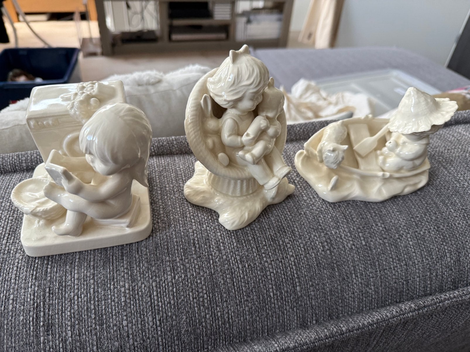 Vintage Goebel hummel beeldjes-set van 3, Verzamelen, Ophalen of Verzenden, Zo goed als nieuw, Hummel