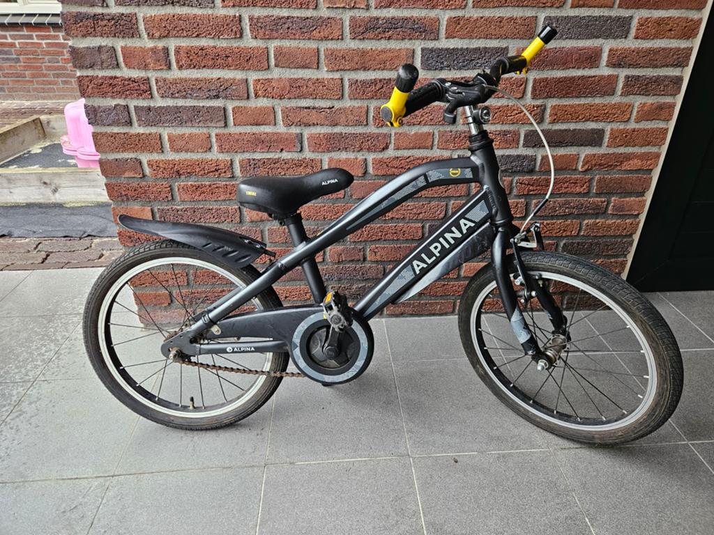 Jongensfiets 18 inch, Fietsen en Brommers, Fietsen | Kinderfietsjes, Ophalen, Gebruikt, 16 tot 20 inch