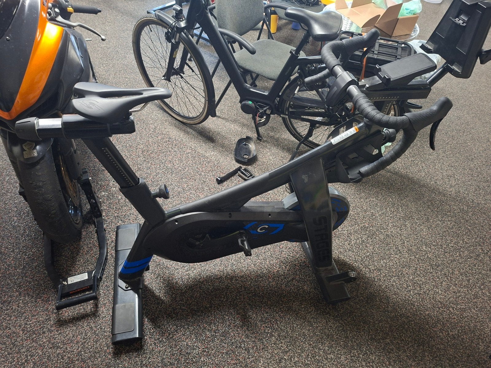 Stages SB20 Smart Bike - Zo goed als nieuw, Ophalen, Aluminium, Zo goed als nieuw, Benen