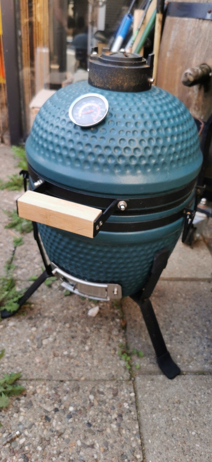 Kamado 33 cm - Nieuw met lichte roest, Ophalen, Nieuw