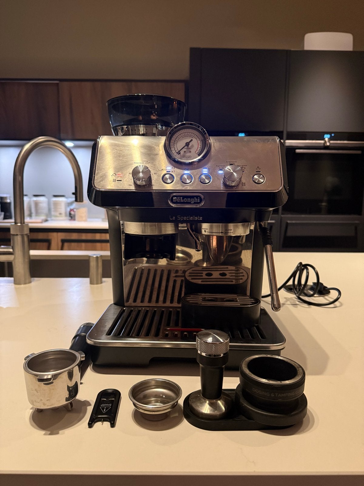 De'Longhi La Specialista, Witgoed en Apparatuur, Ophalen, Afneembaar waterreservoir, Espresso apparaat, Koffiebonen